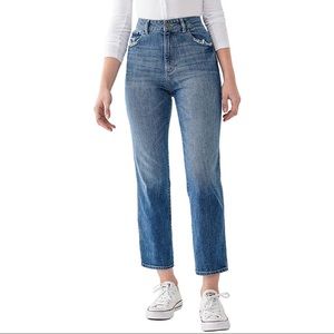 DL1961 Jerry High Rise Straight Leg Jeans